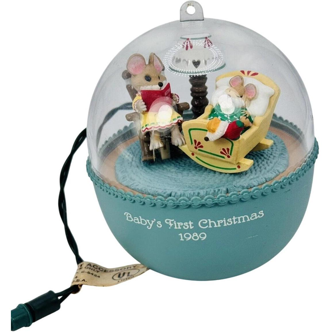 1989 Baby's First Christmas Hallmark Ornament (Magic Globe) QLX7272