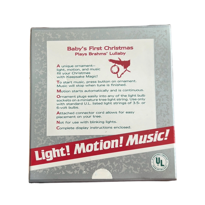 1989 Baby's First Christmas Hallmark Ornament (Magic Globe) QLX7272