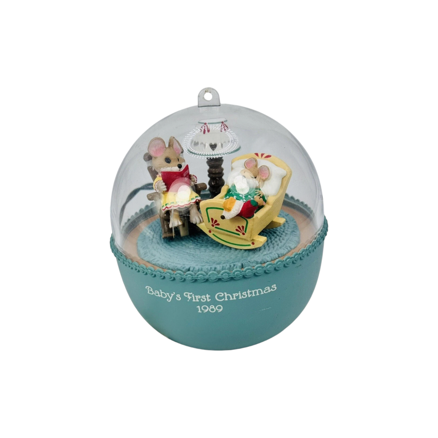 1989 Baby's First Christmas Hallmark Ornament (Magic Globe) QLX7272