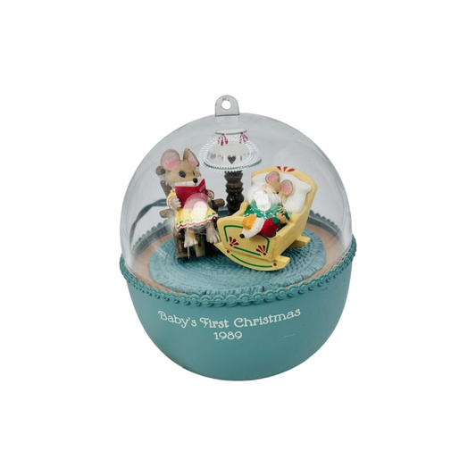 1989 Baby's First Christmas (Magic Globe)