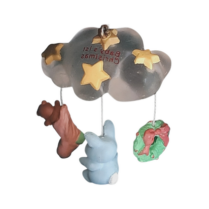 1989 Baby's First ChristmasQXM573-2 (Baby's First Christmas)