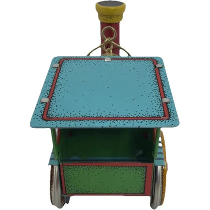 1989 Blue Locomotive Hallmark Ornament (Noel R.R.) QXM5762