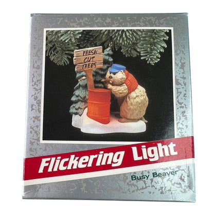 1989 Busy Beaver Hallmark Ornament (Beaver) QLX7245