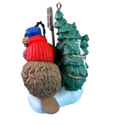 1989 Busy Beaver Hallmark Ornament (Beaver) QLX7245