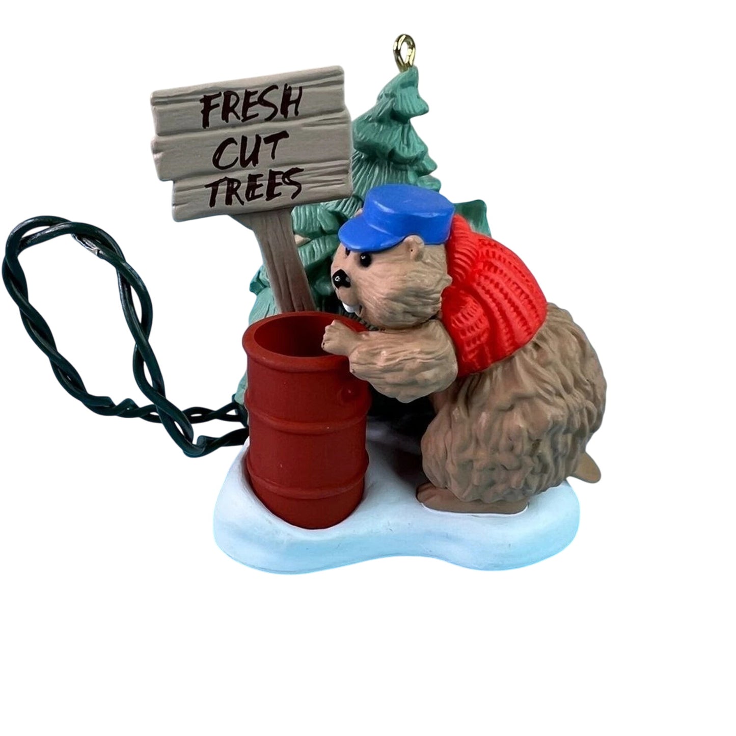 1989 Busy Beaver Hallmark Ornament (Beaver) QLX7245