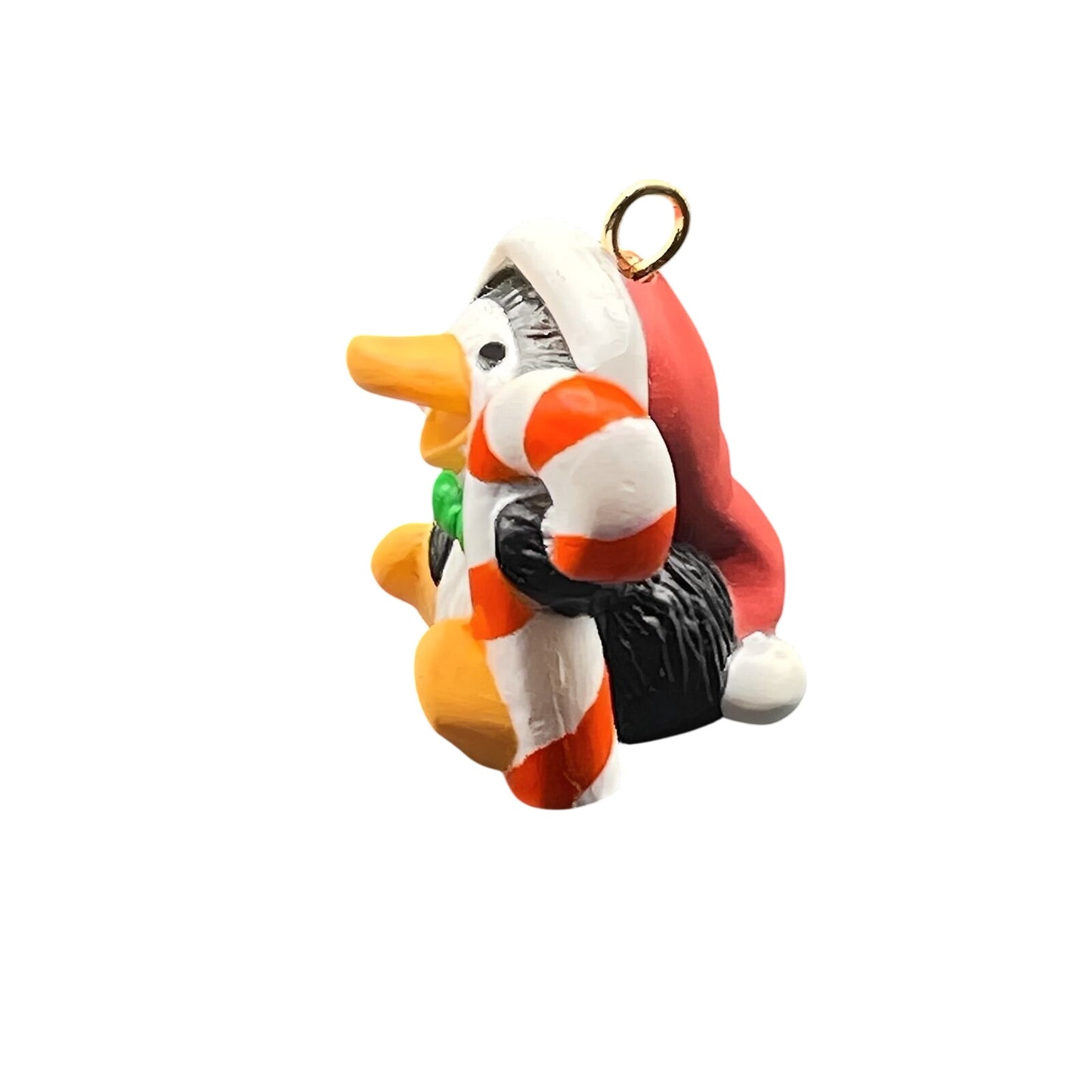 1989 Candy Cane Hallmark Ornament (Penguin Pal) QXM5602