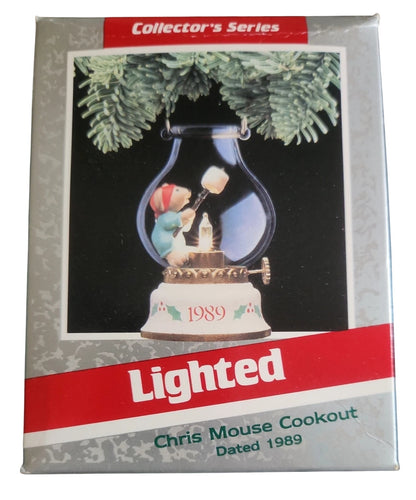 1989 Chris Mouse Cookout Hallmark Ornament (Chris Mouse) QLX7225