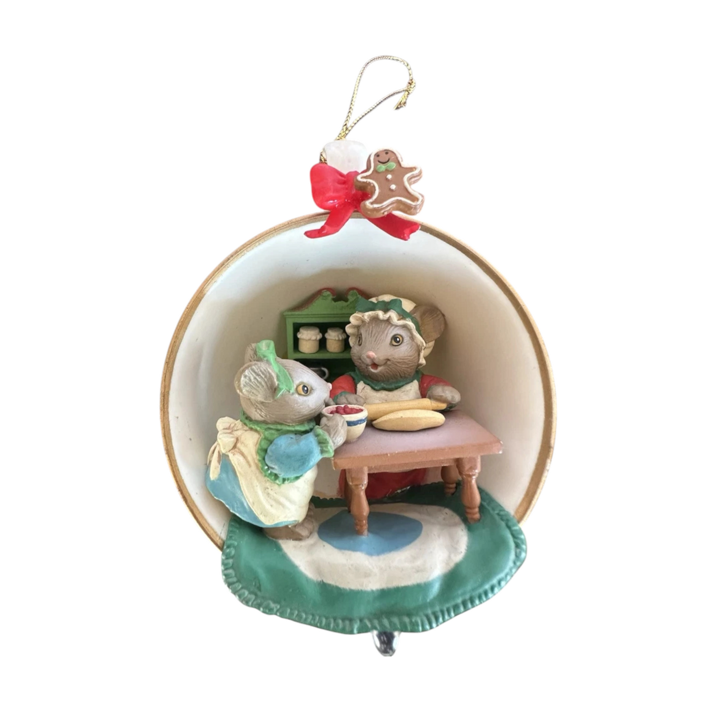 1989 "Christmas Cookin" Third in the "Cozy Cup" Series (Kitchen)