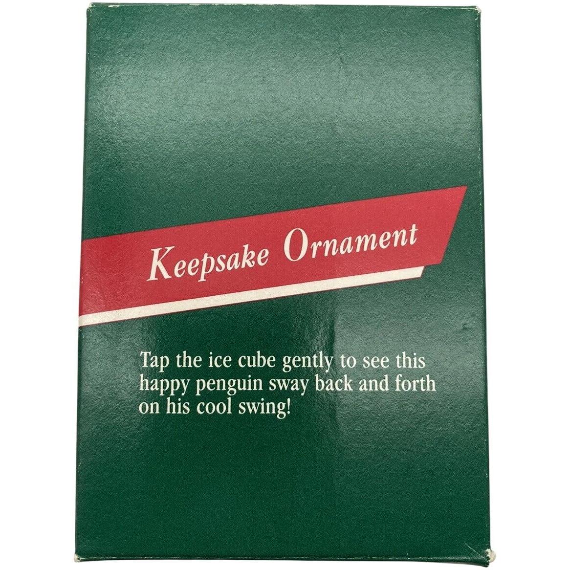 1989 Cool Swing Hallmark Ornament (Penguins) QX4875
