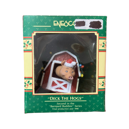 1989 Deck The Hogs - Second in the "Barnyard Buddies" Series (Animal)