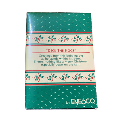 1989 Deck The Hogs - Second in the "Barnyard Buddies" Series (Animal)