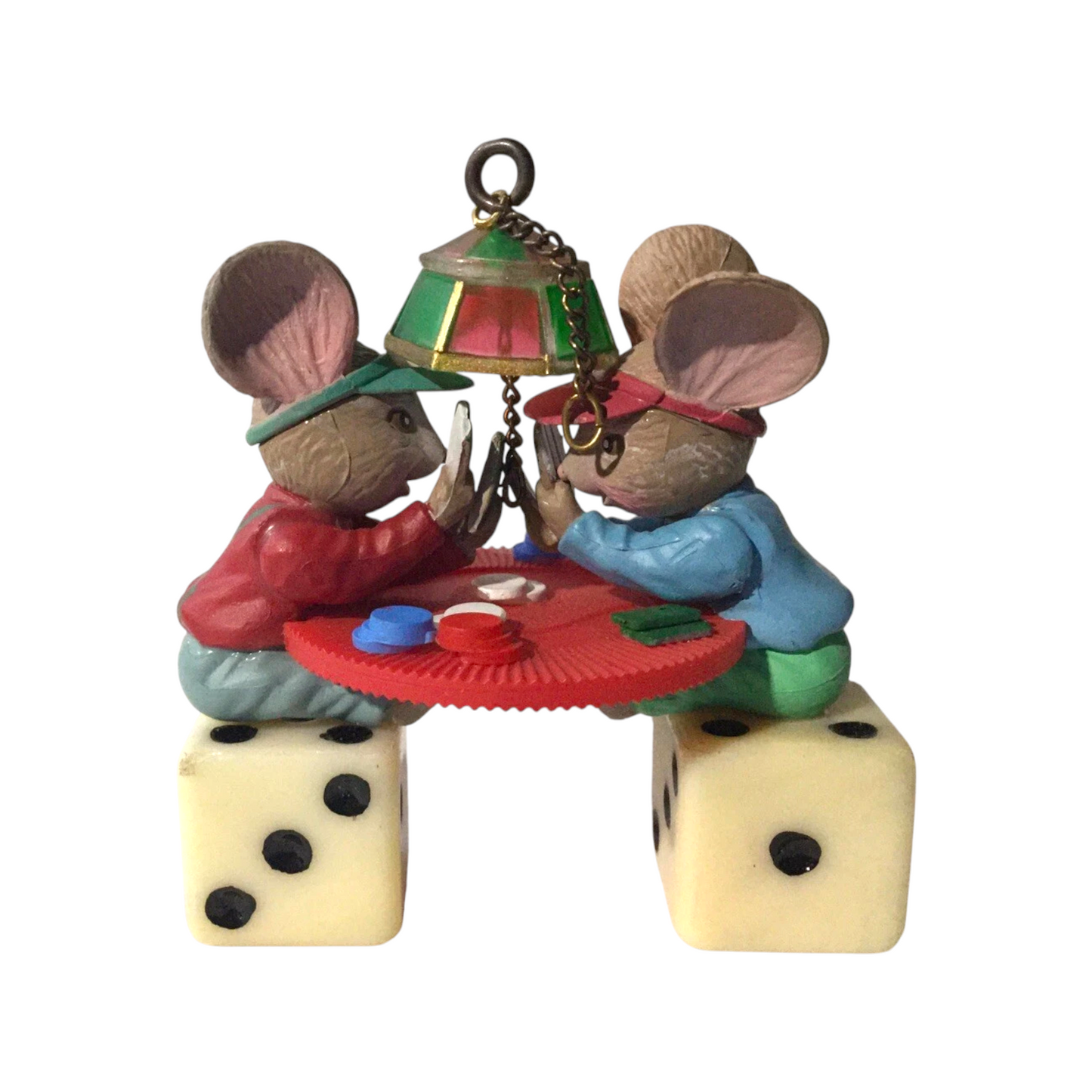 1989 Full House Mouse - First in the "Casino Christmas" Series (Mouse)