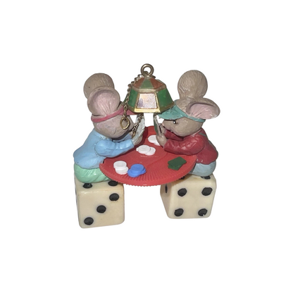 1989 Full House Mouse - First in the "Casino Christmas" Series (Mouse)