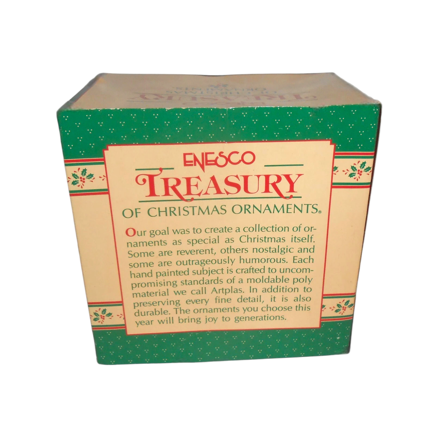 1989 Holly Fairy - First in the "A Festival of Flower Fairies" Series Enesco Ornament (Fairy Angel) 565199