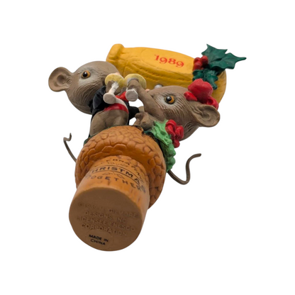 1989 Mistle-Toast - First in the "Christmas Together" Series (Mouse)