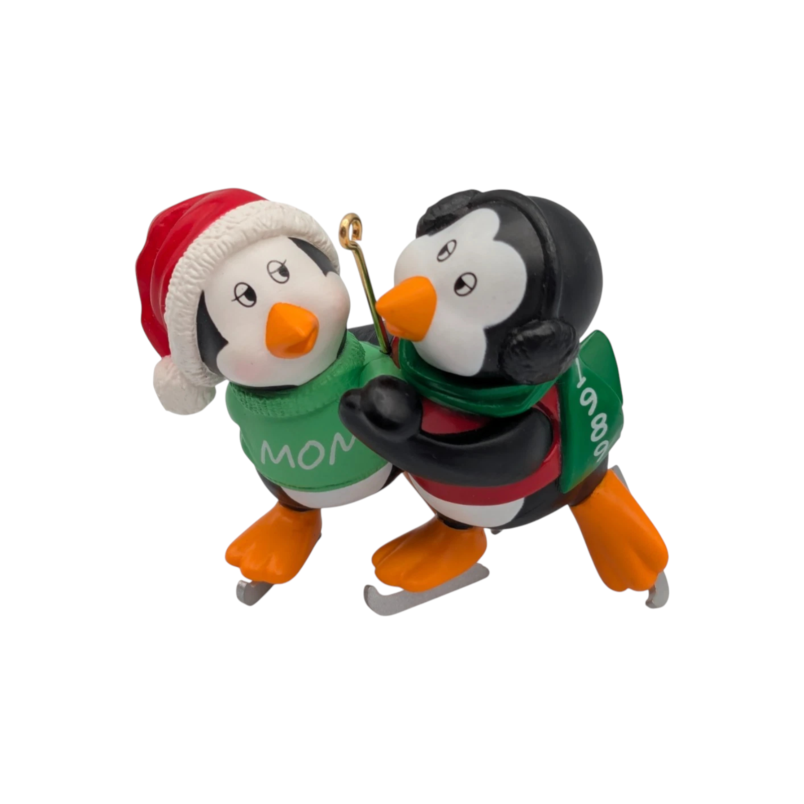 1989 Mom and Dad Hallmark Ornament (Penguins) QX4425