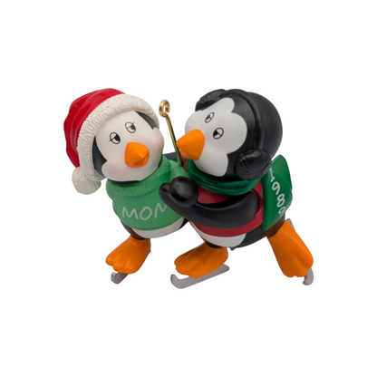 1989 Mom and Dad Hallmark Ornament (Penguins) QX4425