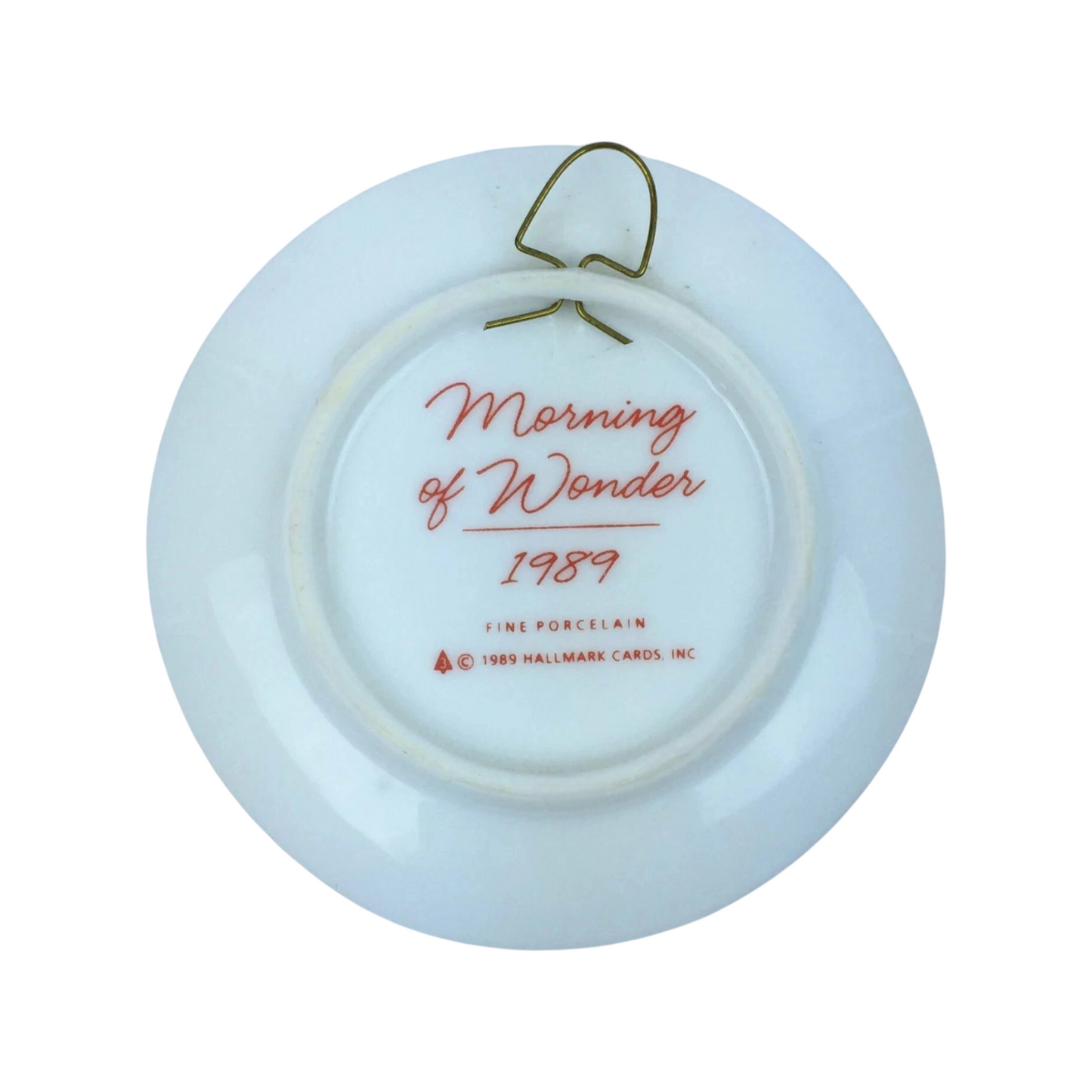 1989 Morning of Wonder (Collector's Plate)