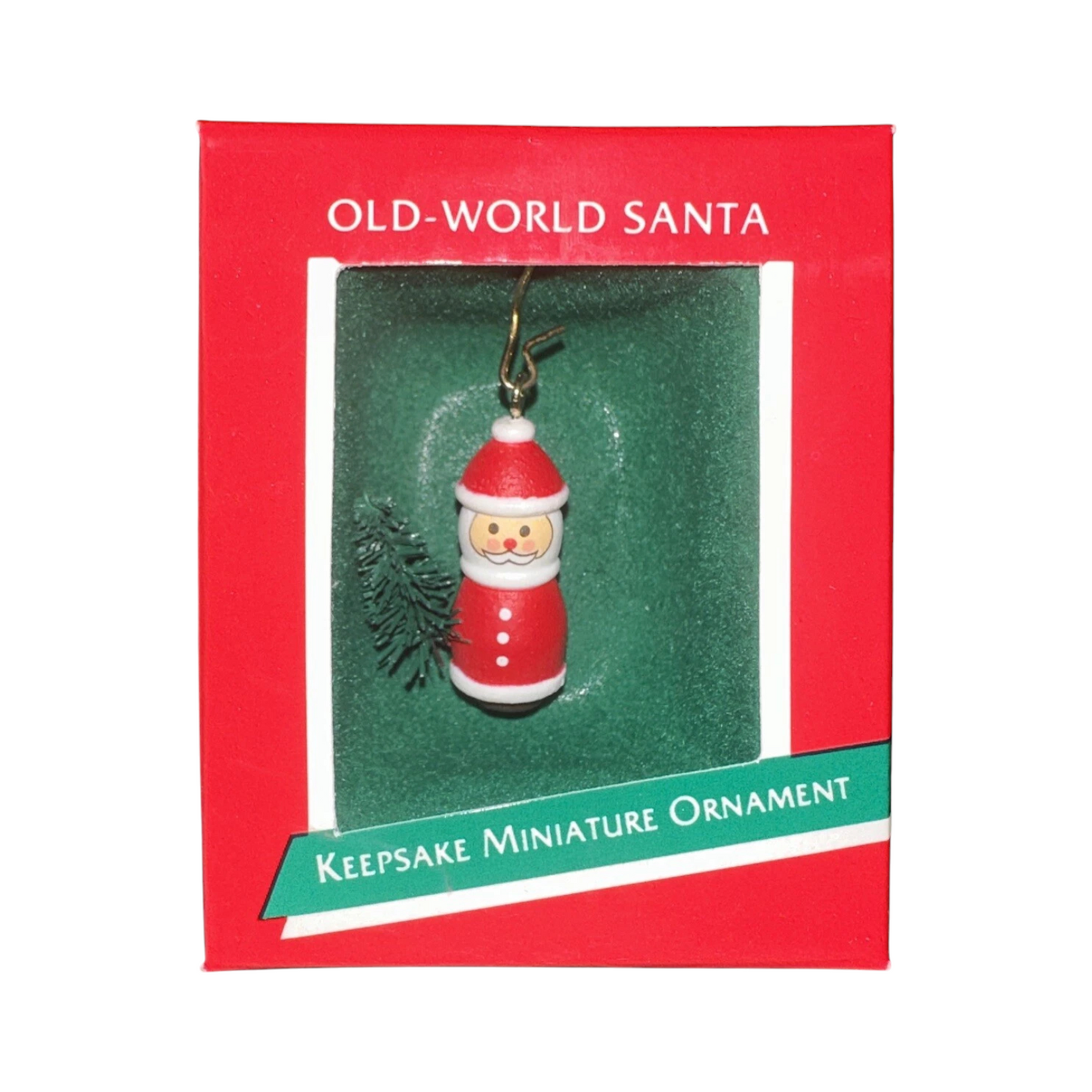 1989 Old-World Santa Hallmark Ornament (Santa Claus) QXM5695