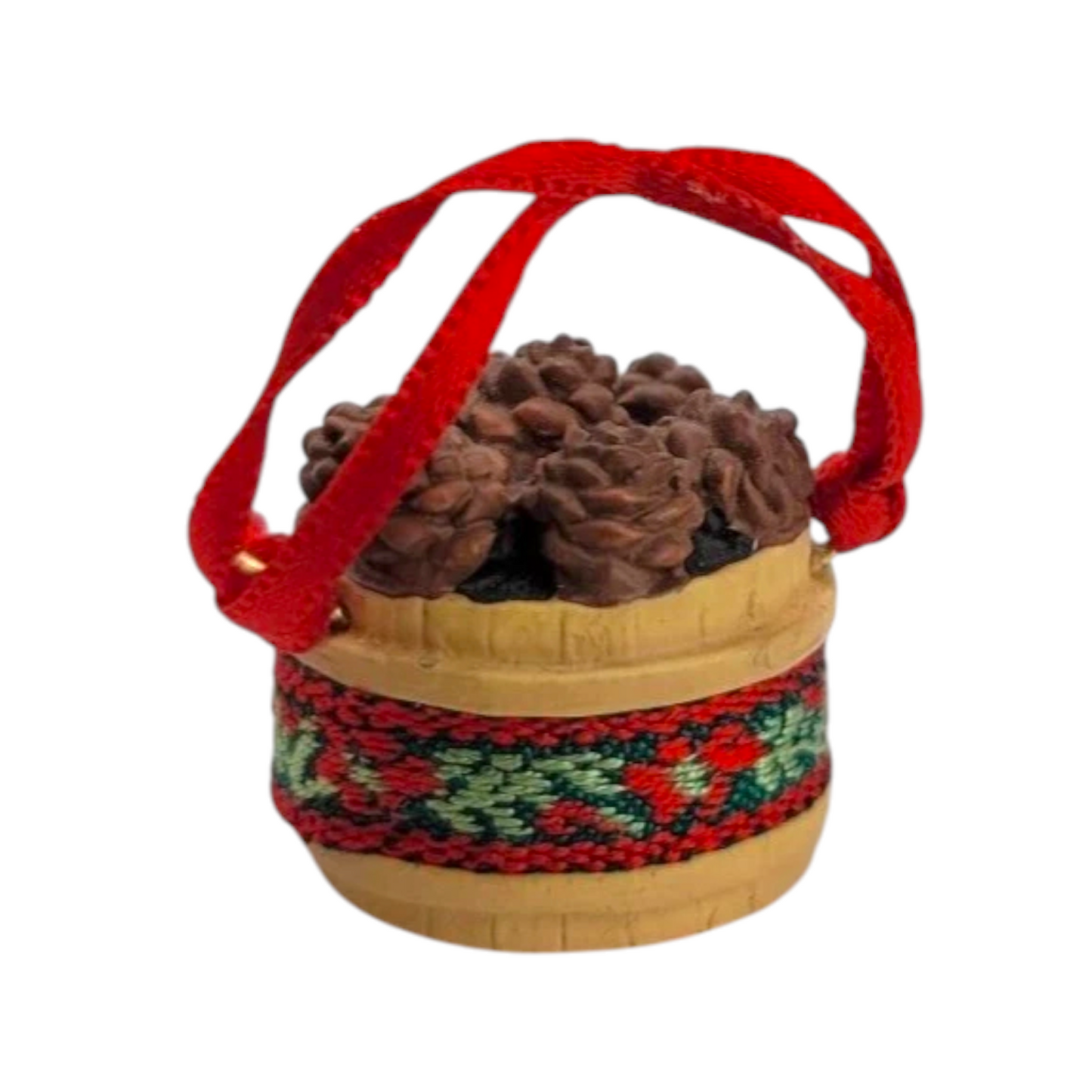 1989 Pinecone Basket (Chipmunk & Squirrel)