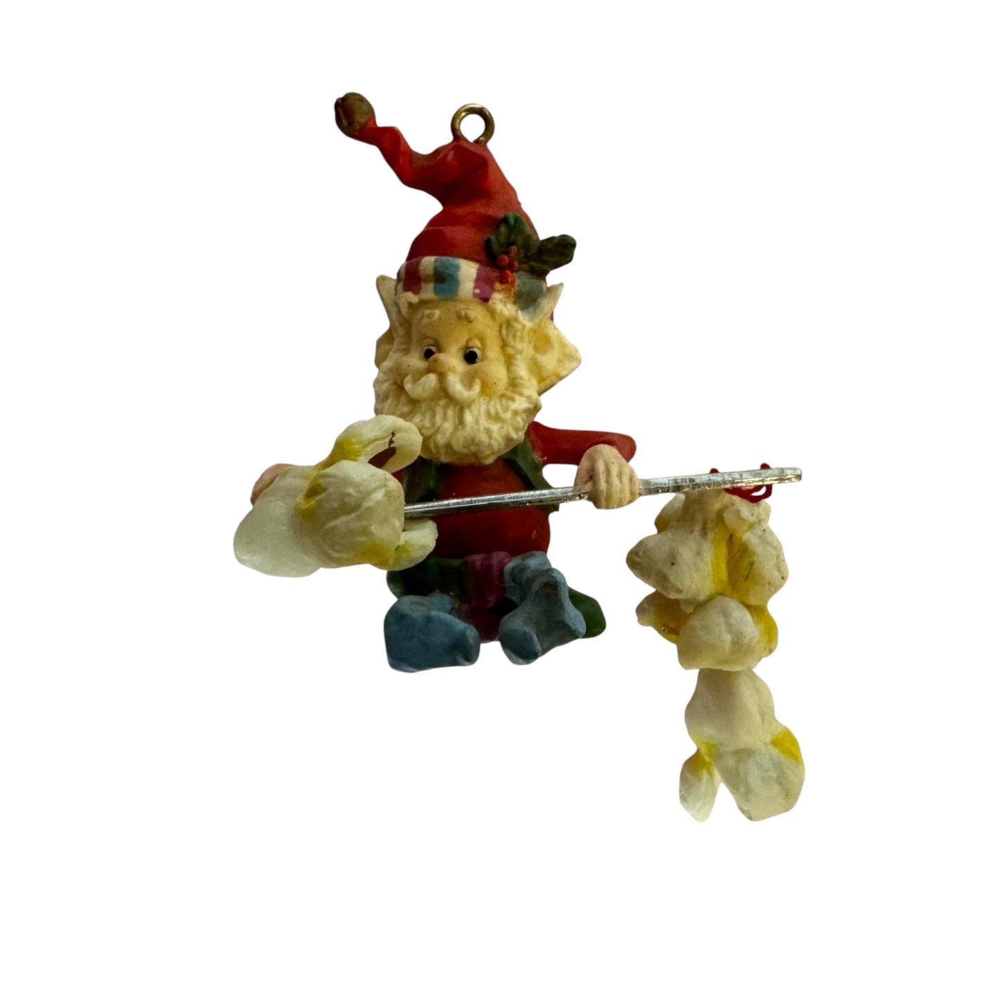 1989 Popper - Third in the "Wee Tree Trimmers" Series Enesco Ornament (North Pole Tree Trimmers) 561878
