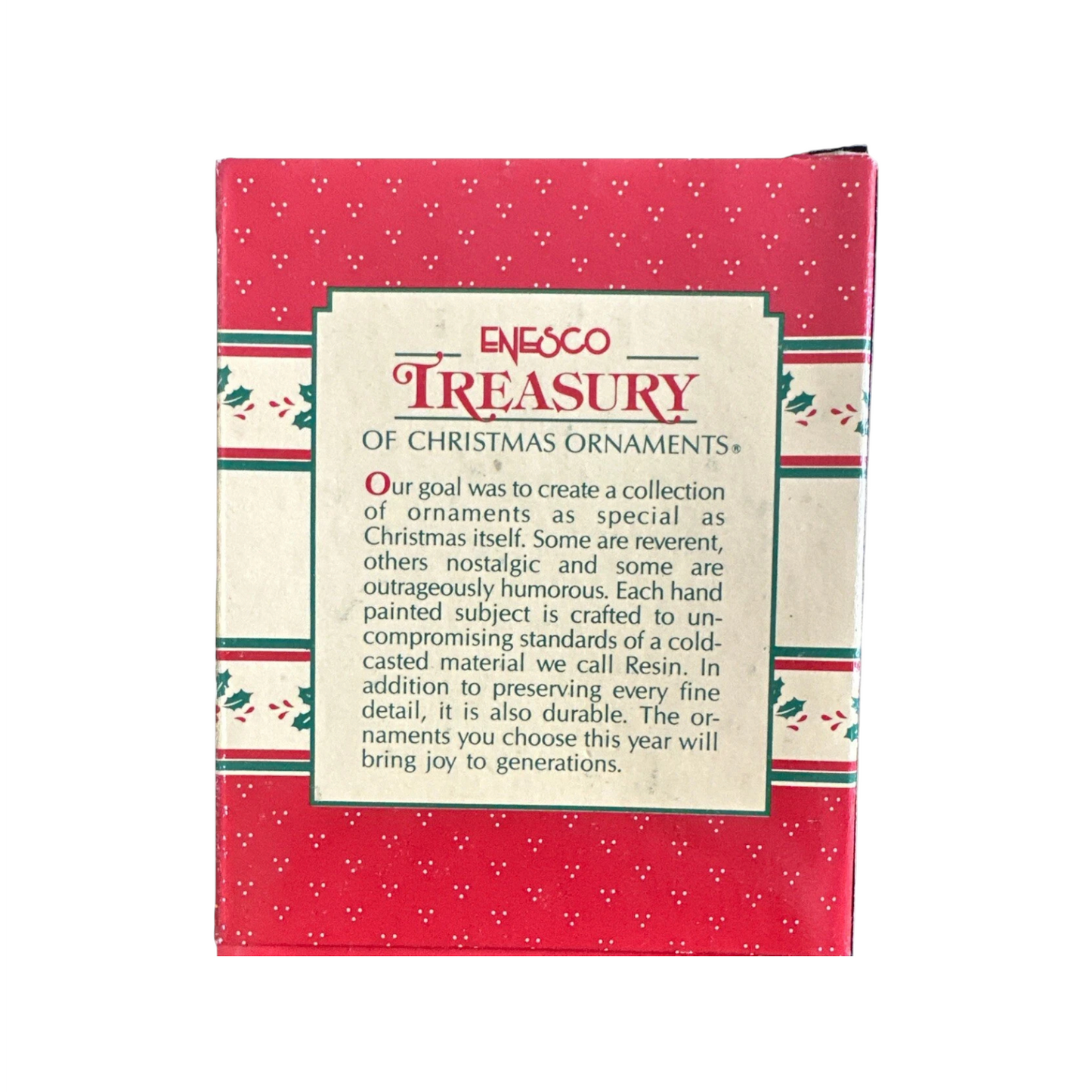 1989 Popper - Third in the "Wee Tree Trimmers" Series Enesco Ornament (North Pole Tree Trimmers) 561878