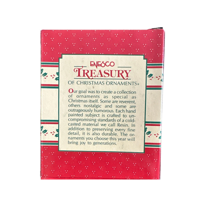 1989 Popper - Third in the "Wee Tree Trimmers" Series Enesco Ornament (North Pole Tree Trimmers) 561878