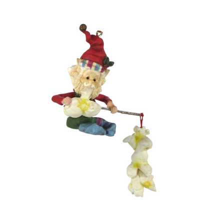 1989 Popper - Third in the "Wee Tree Trimmers" Series Enesco Ornament (North Pole Tree Trimmers) 561878