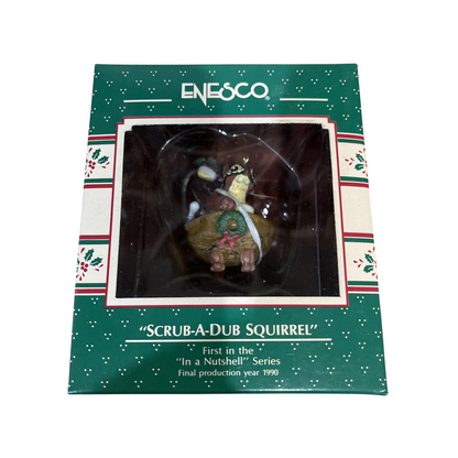 1989 Scrub-A-Dub Squirrel - First in the "In a Nutshell" Series (In a Nutshell)