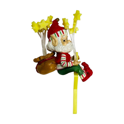 1989 "Sparkles" Second in the "Wee Tree Trimmers" Series Enesco Ornament (North Pole Tree Trimmers) 561843