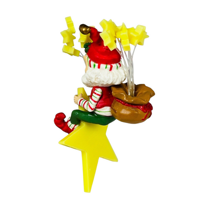 1989 "Sparkles" Second in the "Wee Tree Trimmers" Series Enesco Ornament (North Pole Tree Trimmers) 561843