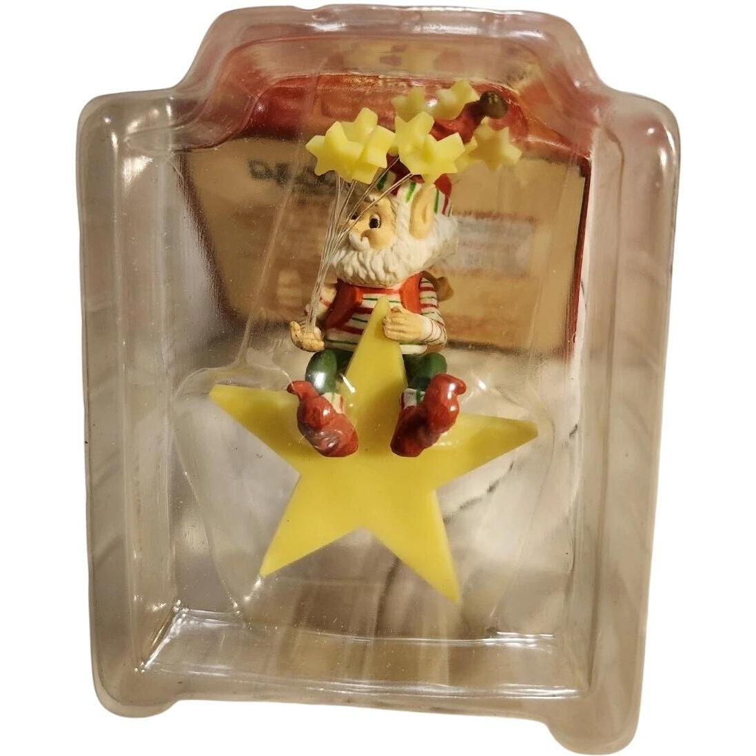1989 "Sparkles" Second in the "Wee Tree Trimmers" Series Enesco Ornament (North Pole Tree Trimmers) 561843