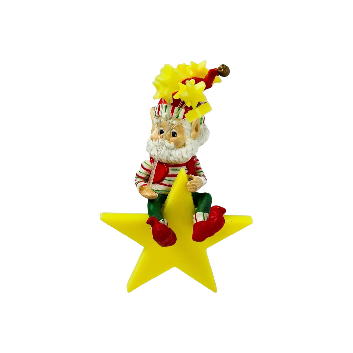 1989 "Sparkles" Second in the "Wee Tree Trimmers" Series Enesco Ornament (North Pole Tree Trimmers) 561843