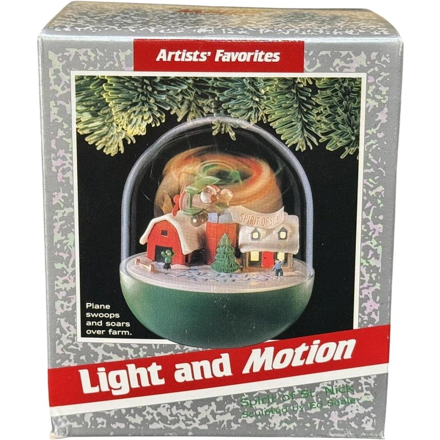 1989 Spirit of St. Nick Hallmark Ornament (Magic Globe) QLX7285
