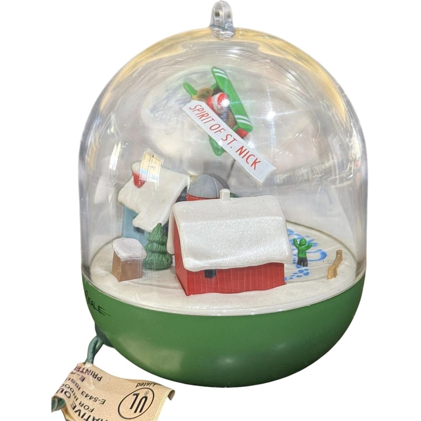 1989 Spirit of St. Nick Hallmark Ornament (Magic Globe) QLX7285