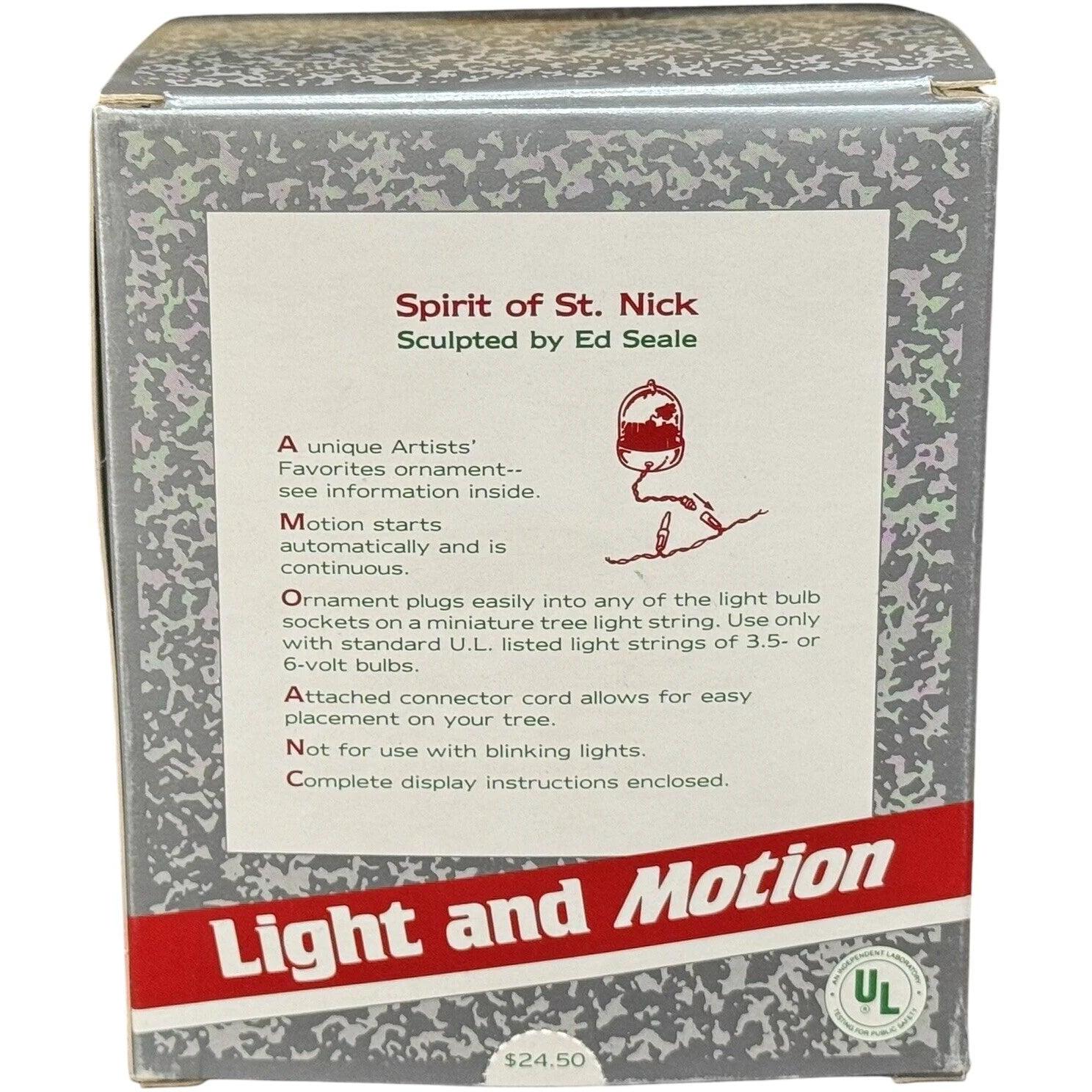 1989 Spirit of St. Nick Hallmark Ornament (Magic Globe) QLX7285