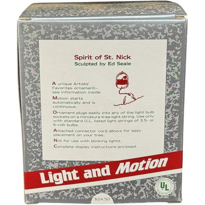 1989 Spirit of St. Nick Hallmark Ornament (Magic Globe) QLX7285