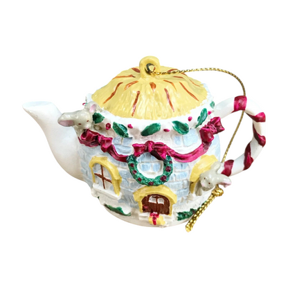 1989 "Tea Time" Second in the Tiny Tea Pot Series (Afternoon Tea)