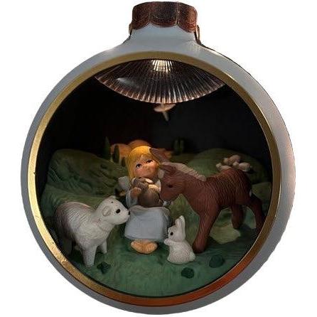 1989 The Animal Speak Hallmark Ornament (Nativity) QLX7232