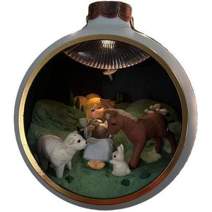 1989 The Animal Speak Hallmark Ornament (Nativity) QLX7232