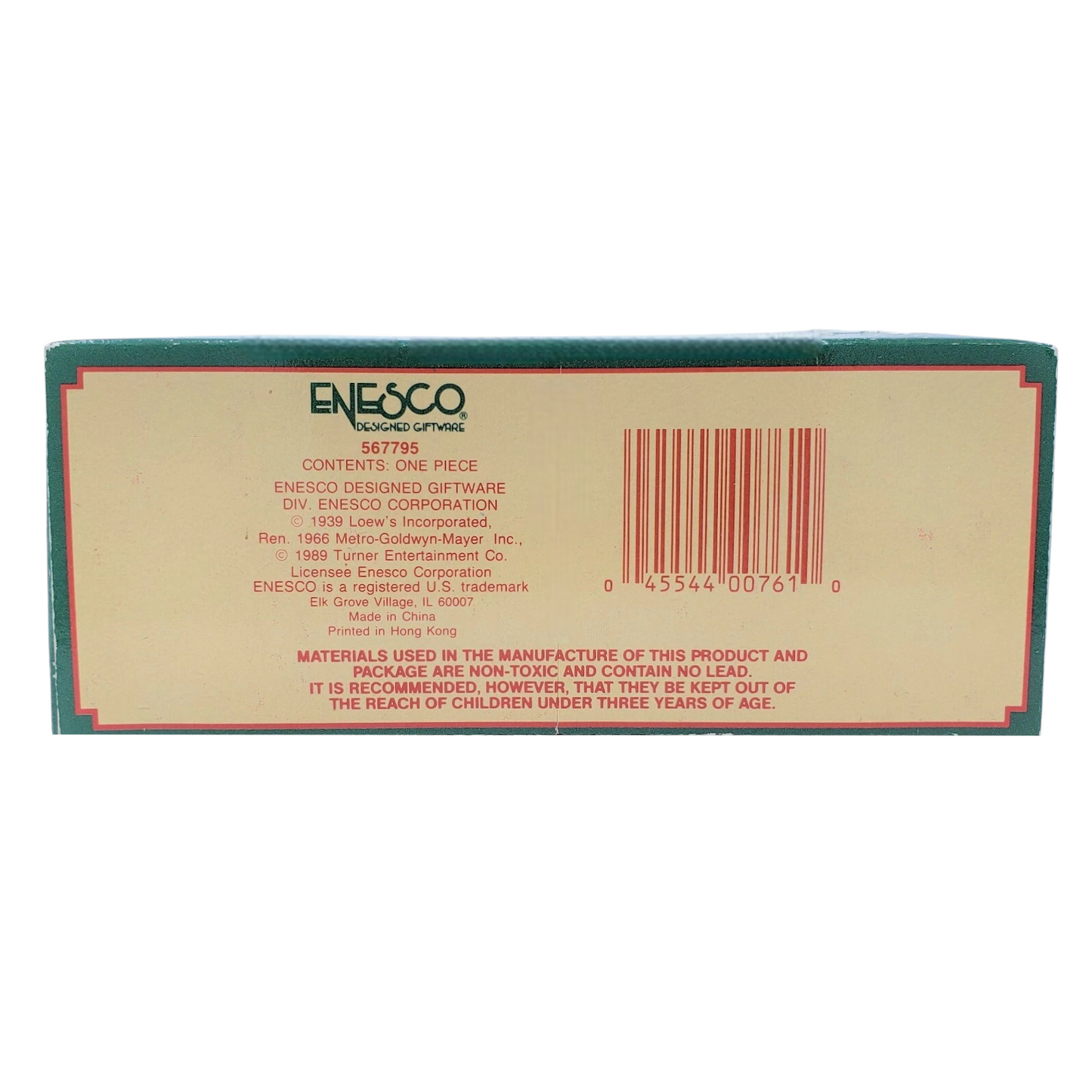 1989 "The Scarecrow" (The Wizard of Oz)