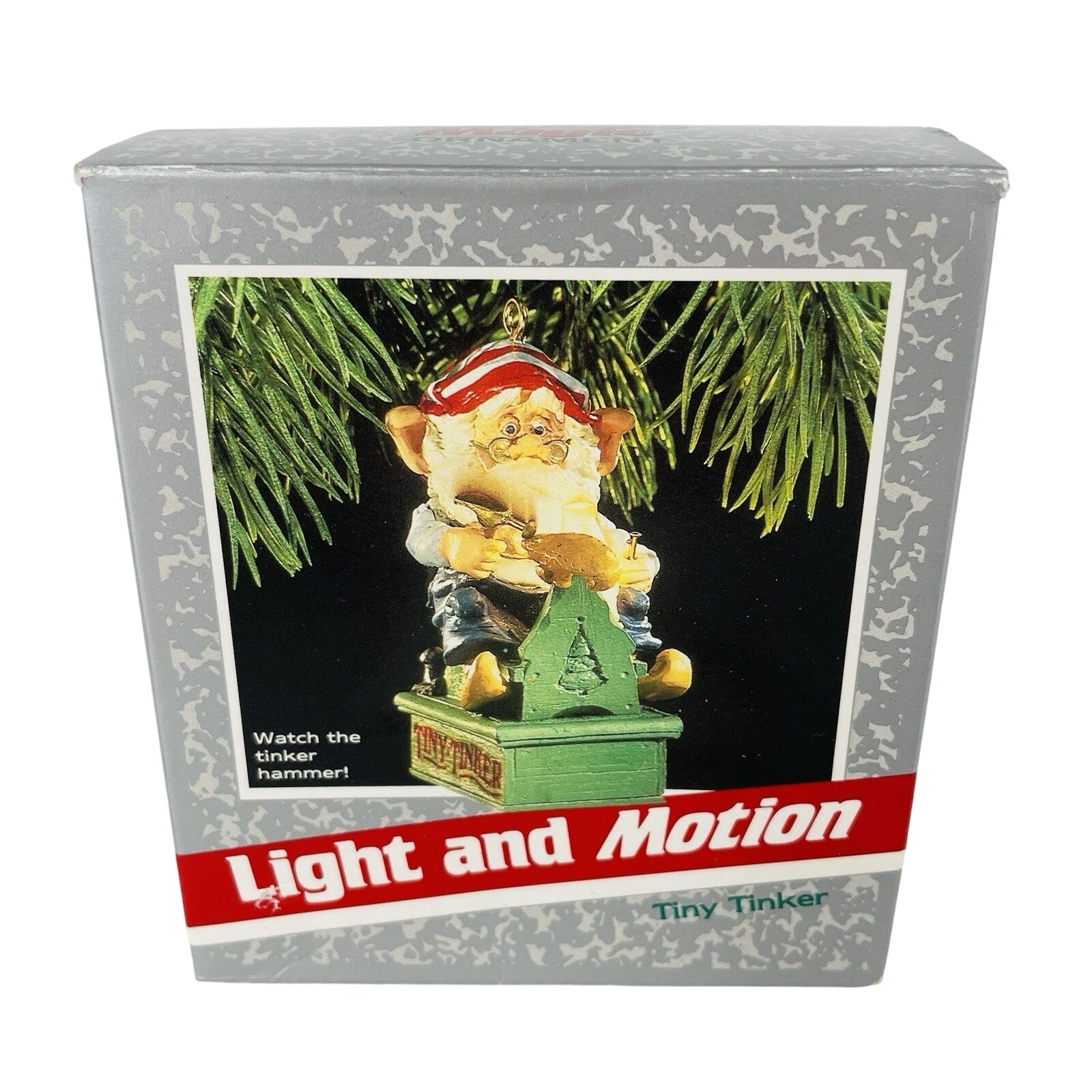 1989 Tiny Tinker Hallmark Ornament (Toymaker Santa) QLX7174