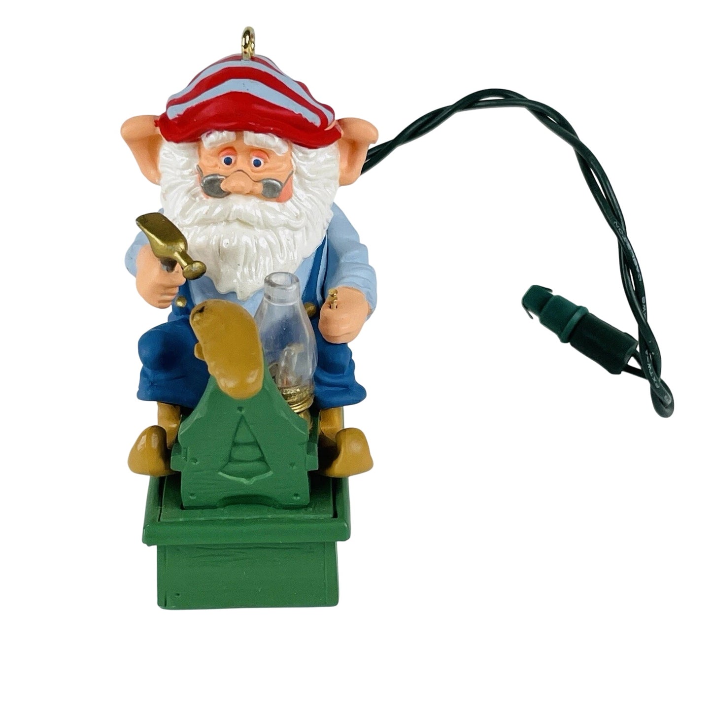 1989 Tiny Tinker Hallmark Ornament (Toymaker Santa) QLX7174
