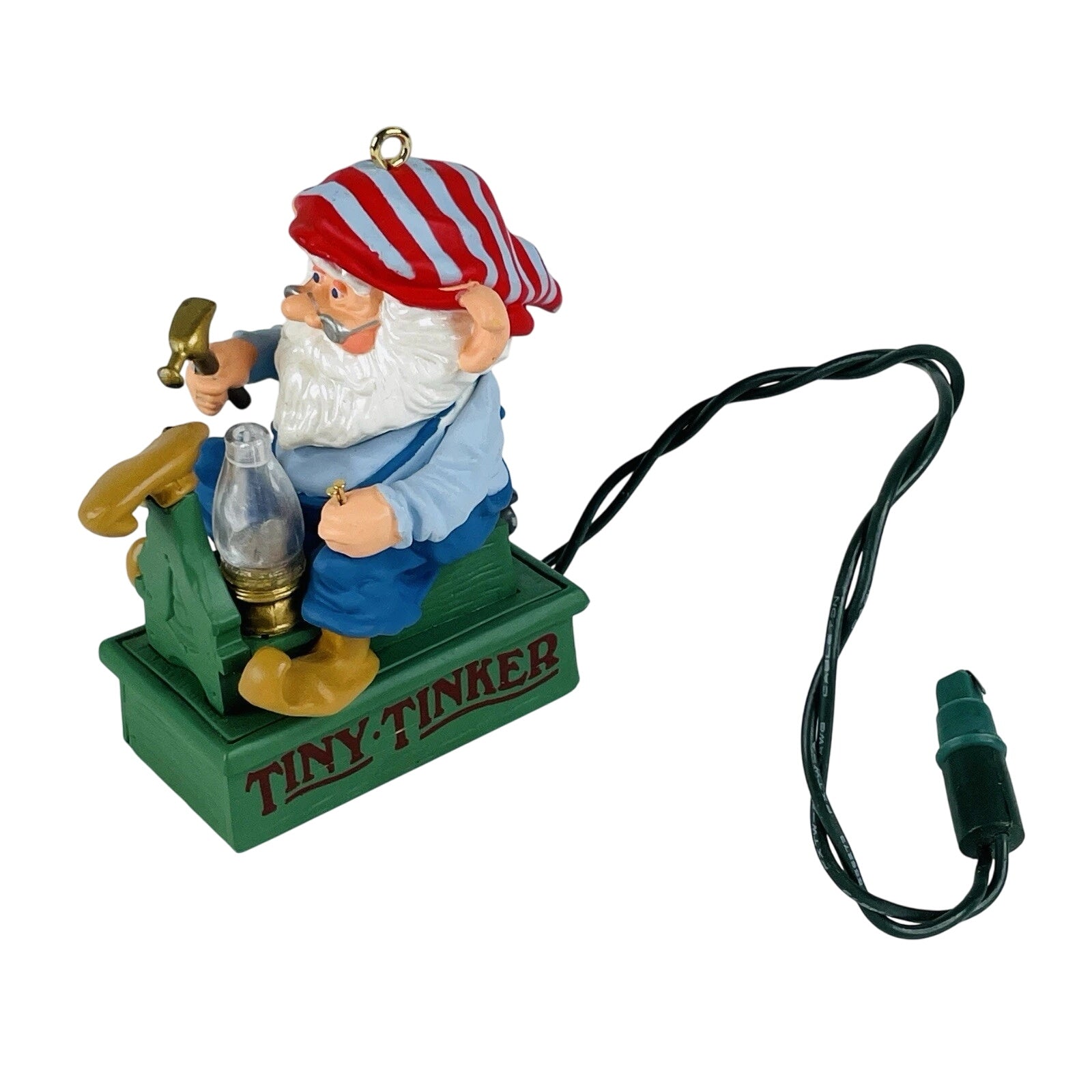 1989 Tiny Tinker Hallmark Ornament (Toymaker Santa) QLX7174