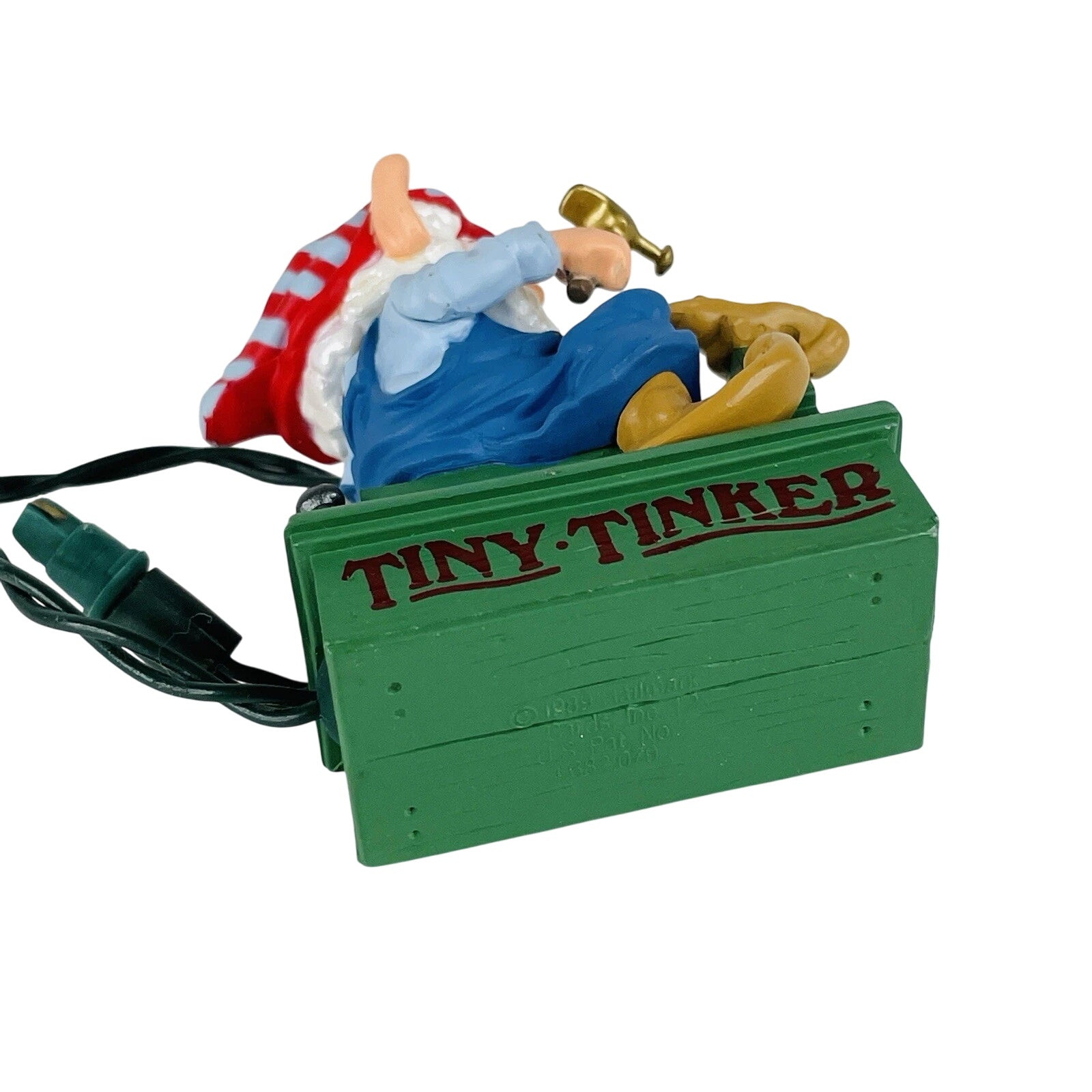 1989 Tiny Tinker Hallmark Ornament (Toymaker Santa) QLX7174