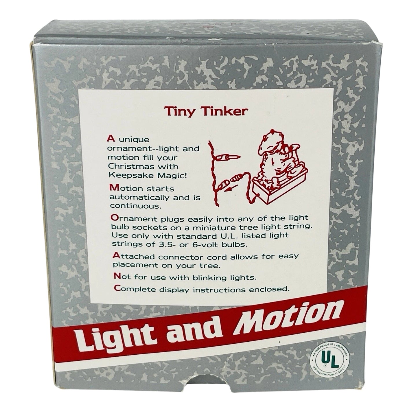 1989 Tiny Tinker Hallmark Ornament (Toymaker Santa) QLX7174