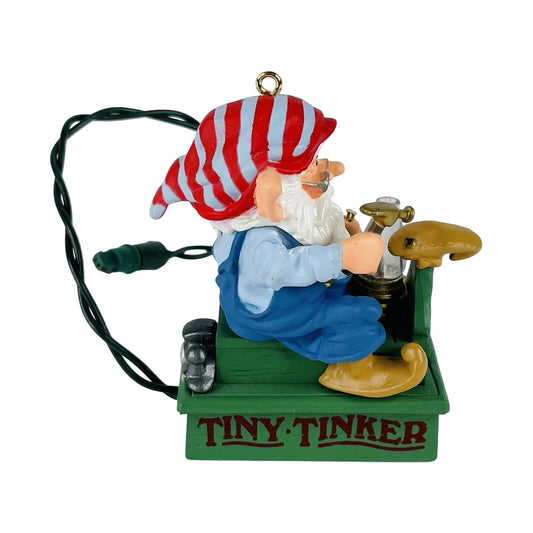 1989 Tiny Tinker Hallmark Ornament (Toymaker Santa) QLX7174