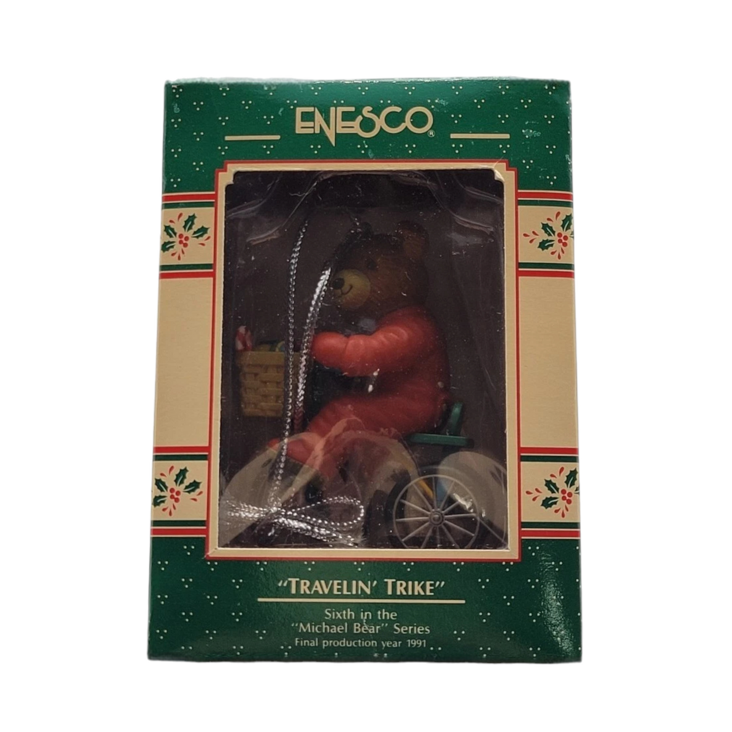 1989 Travelin' Trike - Sixth in the "Michael Bear" Series (Teddy Bear)