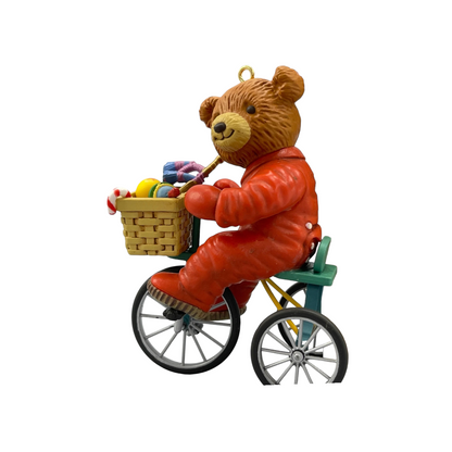 1989 Travelin' Trike - Sixth in the "Michael Bear" Series (Teddy Bear)