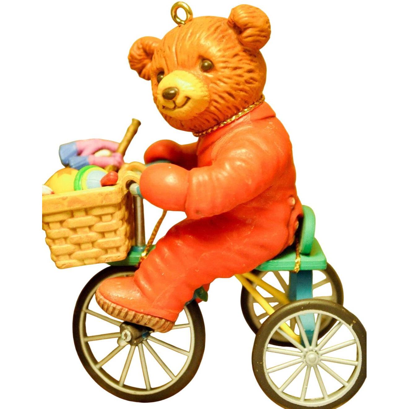 1989 Travelin' Trike - Sixth in the "Michael Bear" Series (Teddy Bear)